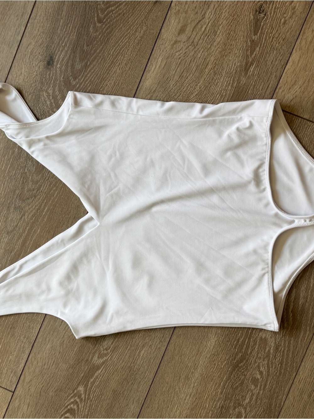 Express White Stretch Sleeveless Bodysuit